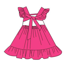 Load image into Gallery viewer, Custom pink keyhole dress