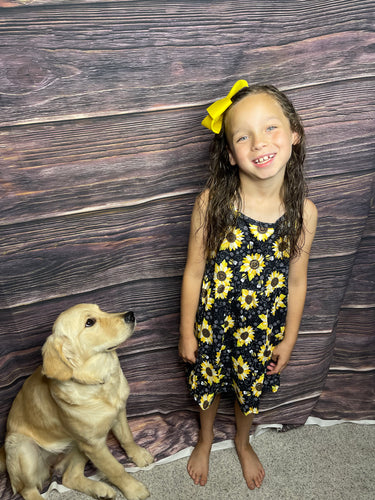 Sunflower dress 6-7