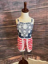 Load image into Gallery viewer, Flag romper lace