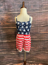 Load image into Gallery viewer, Flag romper lace