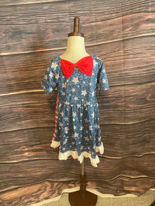 Sparkle flag dress