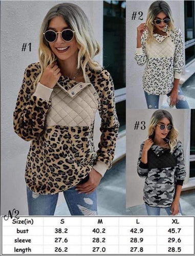 Quilted Block Pullover