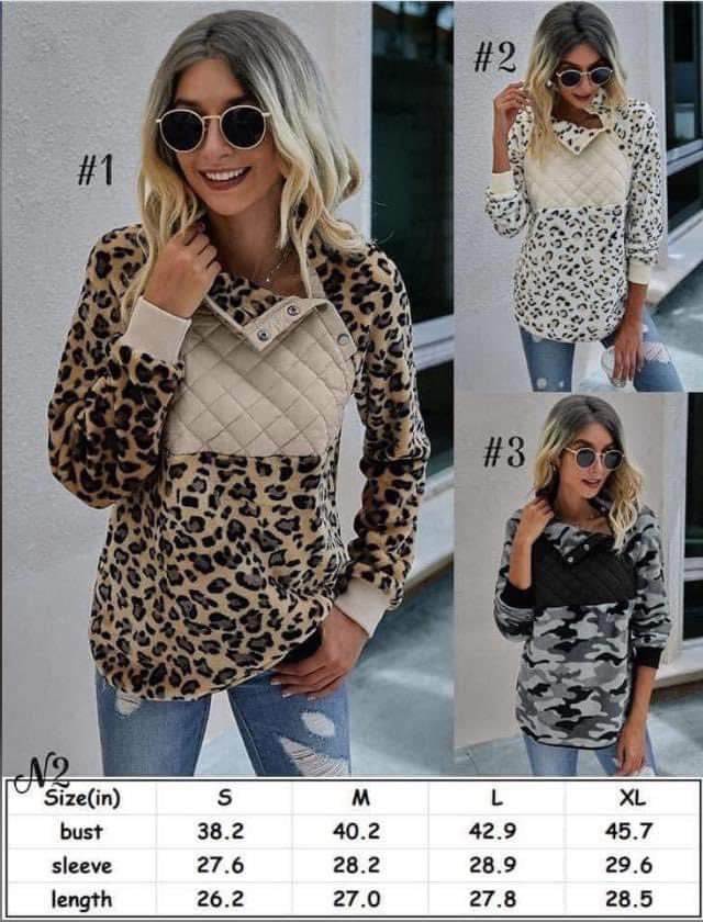 Quilted Block Pullover