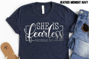 She is fearless