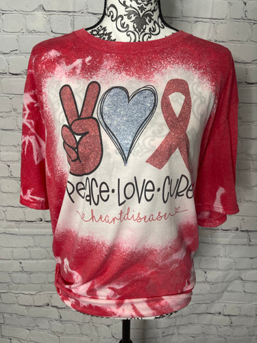 Peace love cure heart disease
