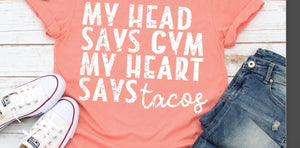 My head says gym